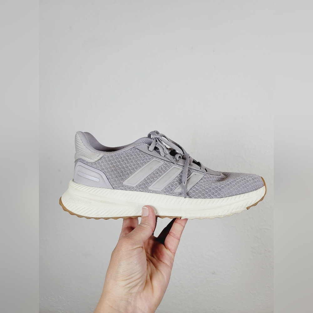 Adidas Cloudfoam Lilac Running Shoes, Size 10